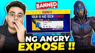 END OF NG ANGRY || NG Angry ID BAN  In My Live Stream ️