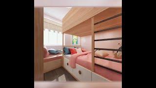 8m² Kids Room Design Ideas | Small Bedroom Interior Design | Space Saving | Shorts 1