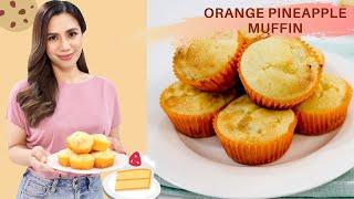 Orange Pineapple Muffin | Fresh Orange and Pineapple Muffin | Best Muffins Recipe - Chef Sheilla