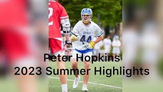 Peter Hopkins, 2023 Summer Highlights (IL 3 Star)