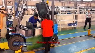 BYD Stapler Test und Produktion in China