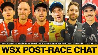 Perth 1 WSX Post-Race Chat | Ken Roczen, Dean Wilson, More