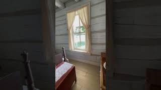 Take a tour of the second bedroom, downstairs at the Duffy Homestead…