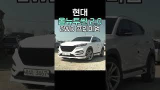 모두 쾌적한 차박을 원한다면 올뉴투싼 2.0 #중고차도매상 #중고차정보부