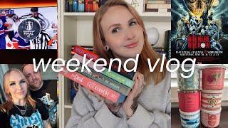 VLOG | Life Updates, Hockey Talk, Recent Reads, Ghost Movie, & Summer Candle Haul