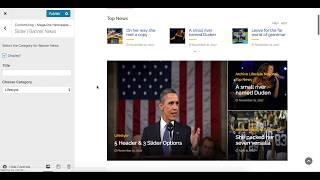 How to Configure Homepage in Magazine Newspaper WordPress Theme