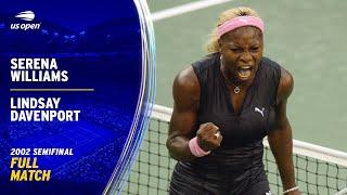 Serena Williams vs. Lindsay Davenport Full Match | 2002 US Open Semifinal