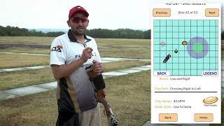 Skeet Shooting Pull Away shot with PAUL GIAMBRONE and the Shot Tracker!