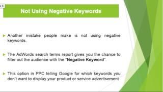 Top 6 Common Google Adwords Mistakes you Need to Avoid