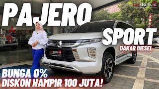 Serius Nih Hampir 100 Juta ⁉️Review Mobil Mitsubishi Pajero Sport 2.4 Dakar 4x2 Diesel Terbaru 2024