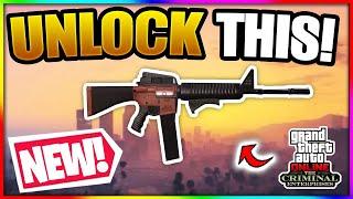 HOW TO GET THE NEW M-16 RIFLE (SERVICE CARBINE) + CUSTOMIZATIONS IN GTA 5 ONLINE 2022 1.61