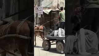  Footage shows the aftermath of an Israeli airstrike on civilian settlements in eastern Gaza City