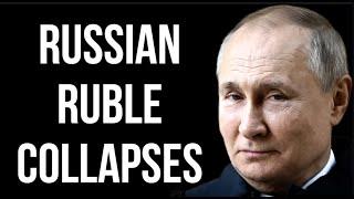 RUSSIAN Ruble Collapses Below 100