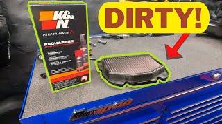 How to Clean K&N Air filter | Mototalk USA