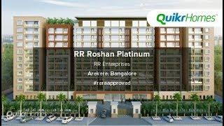 RR Roshan Platinum | Arekere | Bangalore | Apartment tour | Quikr Homes