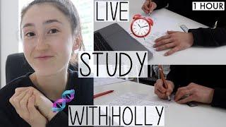 REAL-TIME STUDY WITH ME | 1 HOUR MORNING MOTIVATION