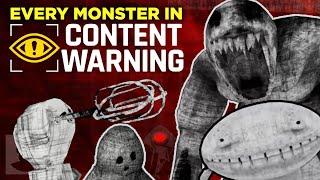 Every Monster In Content Warning! | The Leaderboard