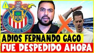 BOMBAZO! ¡DEJÓ EL CLUB, SALIÓ POR LA PUERTA TRASERA! ¡ADIÓS! NOTICIAS DE CHIVAS HOY