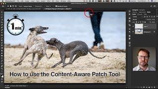 Photoshop CC: How to use the Content Aware Patch Tool