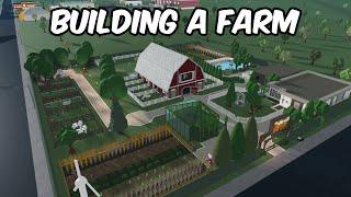 BUILDING A FARM IN BLOXBURG