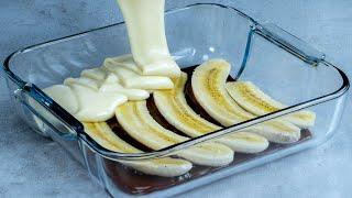 Prajitura cu banane care a innebunit lumea! Super usoara cookrate-romania