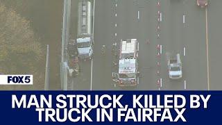 Man struck, killed by truck in Fairfax County | FOX 5 DC