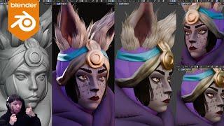 Arcane Lest Speed Sculpt 3h44m (Blender)