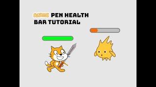 How to Create a 100% Pen Health Bar in Scratch