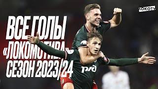 Все голы «Локомотива» в сезоне 2023/24