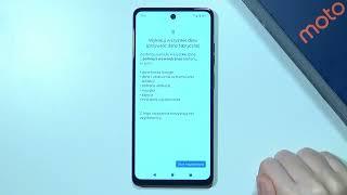 Jak przywrócić ustawienia fabryczne w MOTOROLA Moto G04/G04s - Wykasuj wszystkie dane