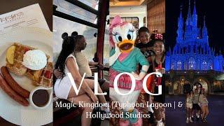 DISNEY WORLD VLOG PT2: magic kingdom | typhoon lagoon | Hollywood studios | family vacation