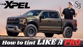 HOW TO TINT LIKE A PRO (FORD F-150)