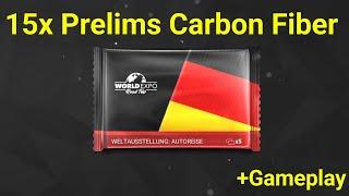 15x Carbon Fiber Prelims Pack Opening | Top Drives Deutsch