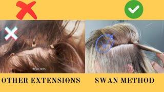 Swan Method vs Other Hair Extensions Method