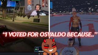Client Reacts to Mr K's Reaction To Peanut Voting For Osvaldo and More Funny Clips | Nopixel 4.0
