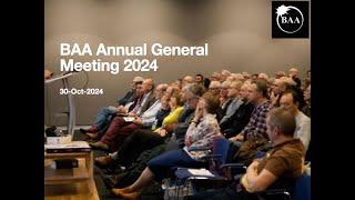 BAA Annual General Meeting 2024