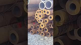 ASTM A252 GR.2 Pile Pipe, 10 Inch, SCH 40, 12 Meter, BE  #steelpipes #galvanised #steelfactory