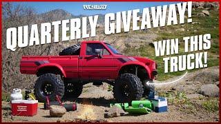 RC4WD Quarterly Giveaway Truck Built By Our Customer Service Team.