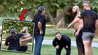 Pranking Craigslist bodyguards (fight breaks out)