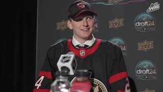 Carter Yakemchuk - 2024 NHL Draft Media Availability