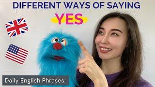 Different Ways to say 'Yes'  | Learn English With Coco | Daily English Phrases