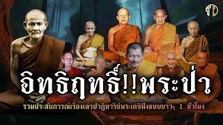 อิทธิฤทธิ์!พระป่า!!รวมประสบการณ์!!เรื่องเล่าปาฏิหาริย์พระเกจิ!!ฟังแบบยาวๆ 1 ชั่วโมง