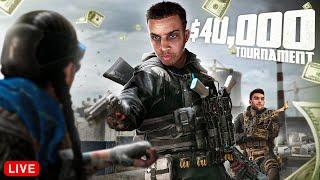  LIVE - $40,000 WARZONE DUOS TOURNAMENT WITH BOOYA! (TOTAL FRENZY)