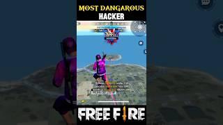 Top 3 Most Dangerous Hacker In Free Fire  #freefire #shorts