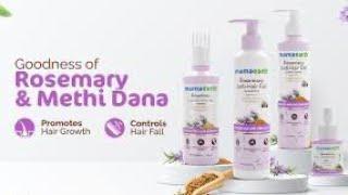 Mamaearth Rosemary Hair growth Shampoo & Conditioner and hair oil