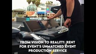 Rent for Event's Full Event Production Takes Center Stage at USA Teqball Tour in  Venice Beach, CA