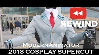 WELCOME TO MODERNANIMATOR SUPERCUT 2018 BEST COSPLAY MUSIC VIDEO YOUTUBE REWIND VLOG