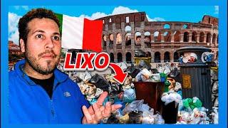 POR QUE TEM TANTO LIXO EM ROMA NA ITÁLIA? Descubra as Causas Ocultas! @afamiliaitaliana