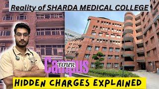 SHARDA medical college Campus Tour || School of medical sciences NOIDA || Neet 2024 Cutoff || Sharda