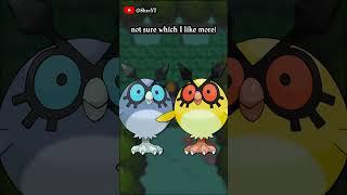 Inverting the Colors of Hoothoot and Noctowl || #shorts #pokemon #shinypokemon